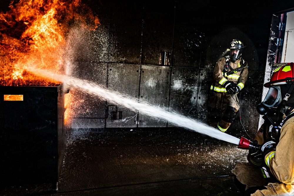 Forged in the Flames: 812 CES Sharpens Readiness with Structural Fire Training