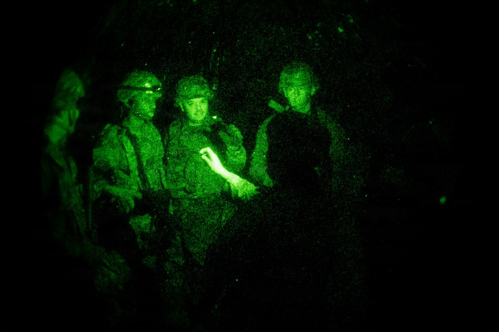 Team Hickam conducts overnight Warrior Airman Training at Schofield Barracks East Range