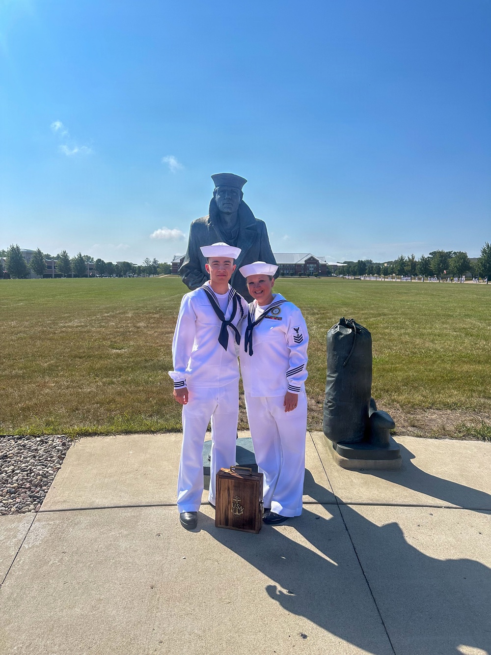 Son continues Mother's Legacy of Service