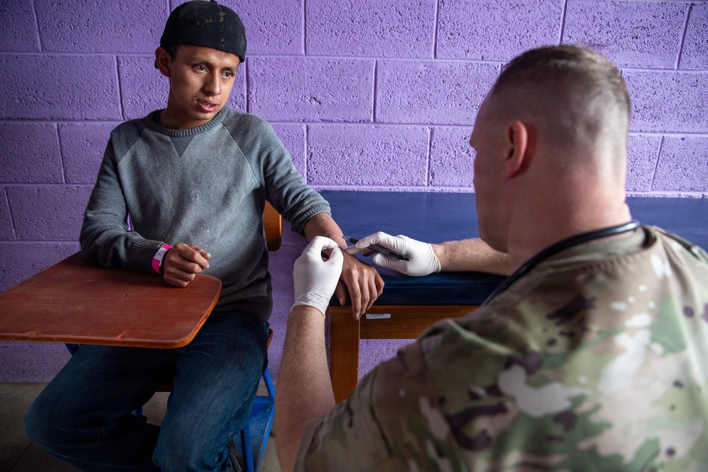 State Partnership Program Humanitarian Mission