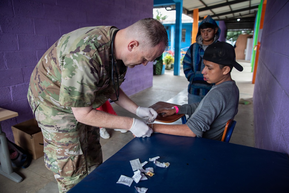 State Partnership Program Humanitarian Mission