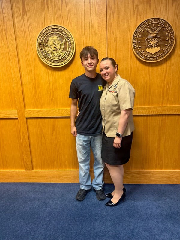 Son continues Mother's Legacy of Service