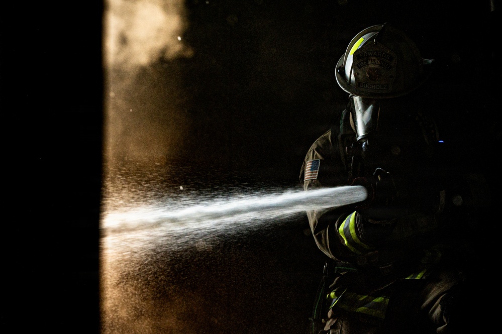 Forged in the Flames: 812 CES Sharpens Readiness with Structural Fire Training