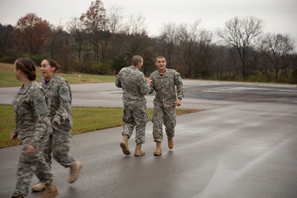Challenge academy cadets take to the skies during orientation flight