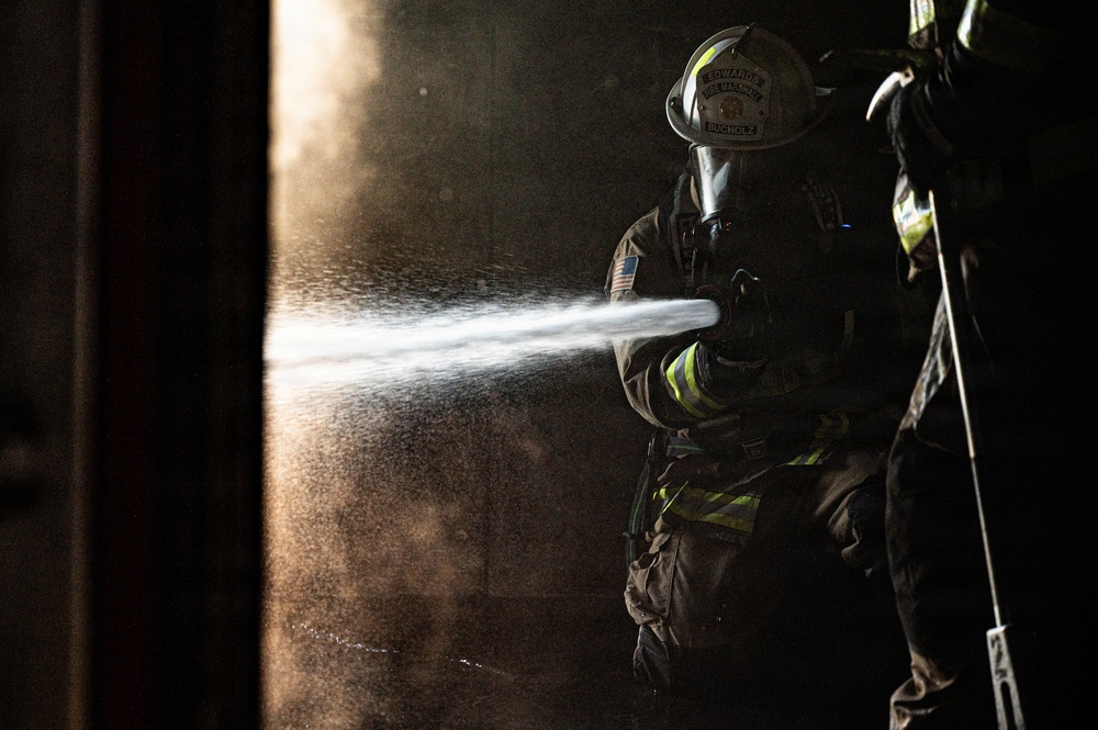 Forged in the Flames: 812 CES Sharpens Readiness with Structural Fire Training