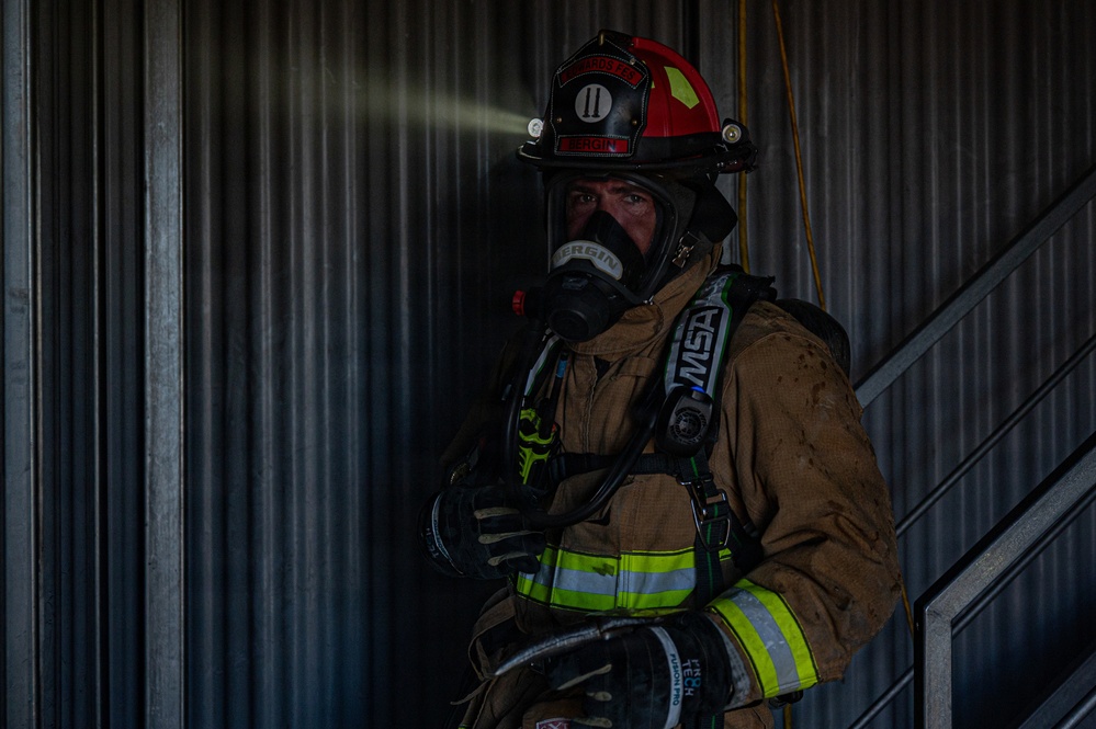 Forged in the Flames: 812 CES Sharpens Readiness with Structural Fire Training