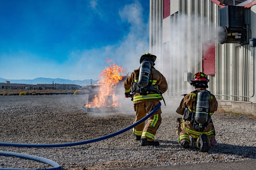 Forged in the Flames: 812 CES Sharpens Readiness with Structural Fire Training