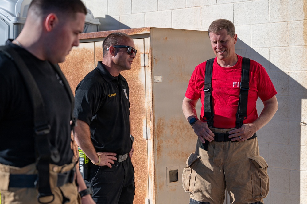 Forged in the Flames: 812 CES Sharpens Readiness with Structural Fire Training