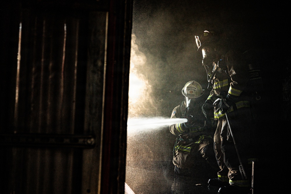 Forged in the Flames: 812 CES Sharpens Readiness with Structural Fire Training