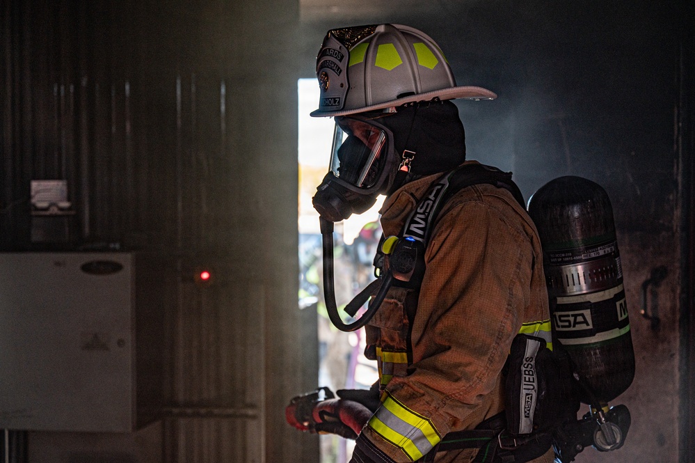 Forged in the Flames: 812 CES Sharpens Readiness with Structural Fire Training