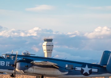 Air Force Test Pilot School students fly historic B-25 Mitchell