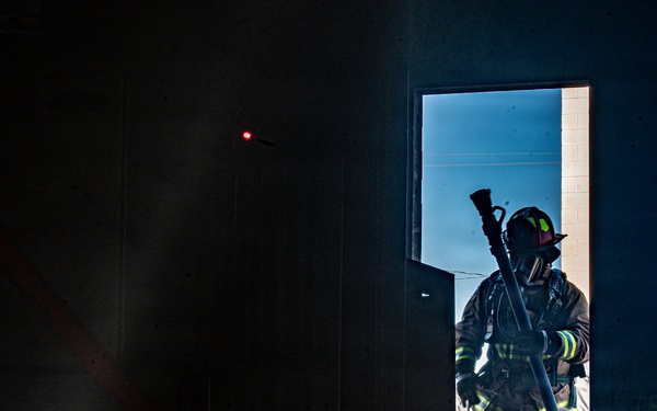 Forged in the Flames: 412 CES Sharpens Readiness with Structural Fire Training