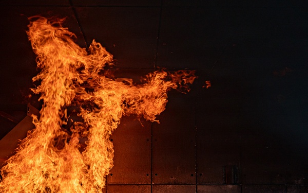 Forged in the Flames: 412 CES Sharpens Readiness with Structural Fire Training