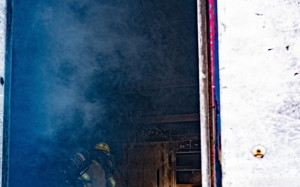 Forged in the Flames: 412 CES Sharpens Readiness with Structural Fire Training