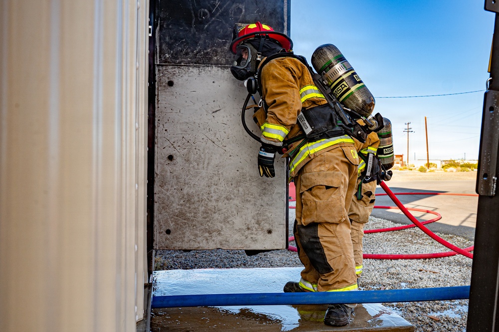 Forged in the Flames: 812 CES Sharpens Readiness with Structural Fire Training