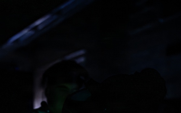 169th Maintenance Squadron Airmen conduct nondestructive inspection