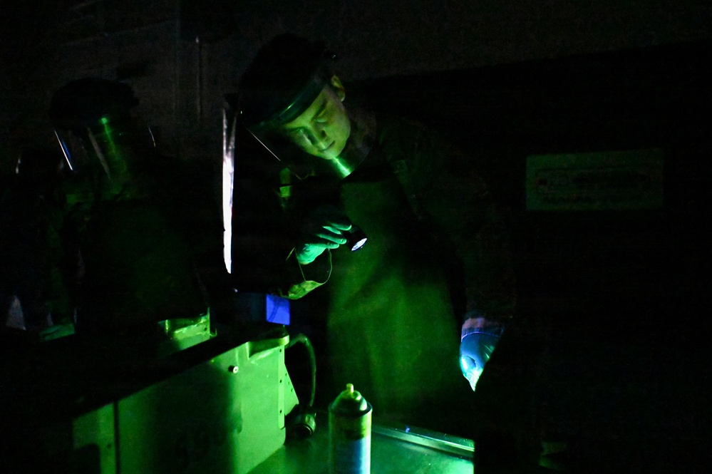 169th Maintenance Squadron Nondestructive Inspection