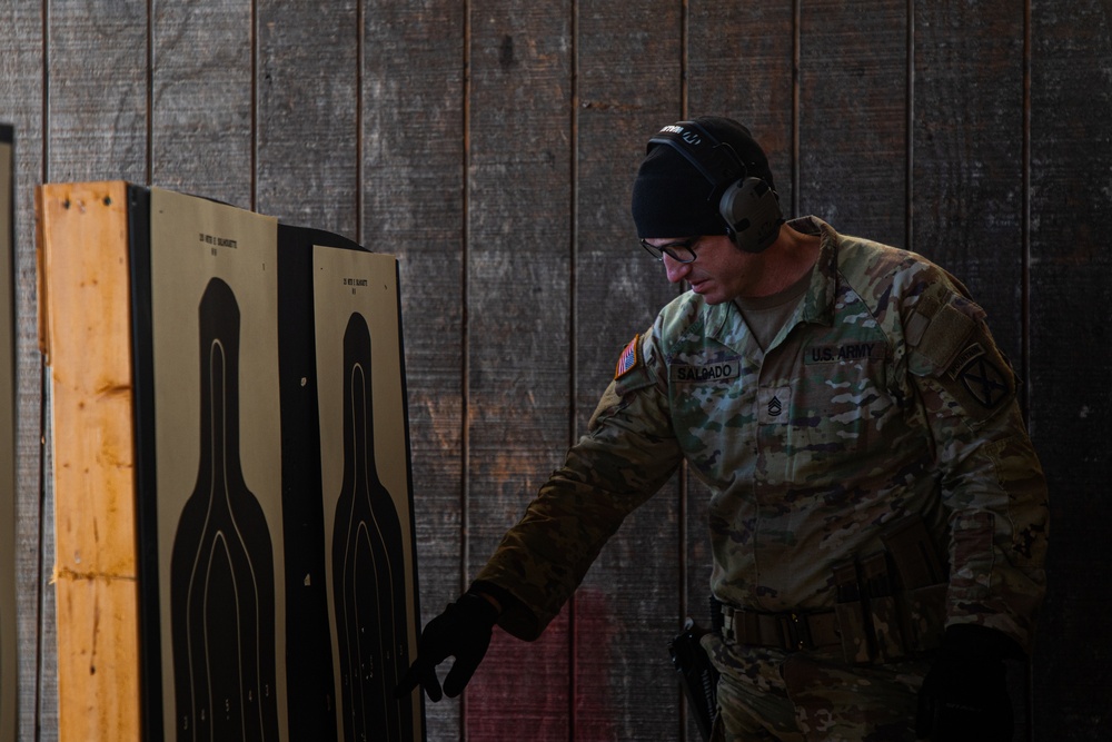 10th Mtn Div prepares for the U.S. Army Small Arms Competition: M17 Range