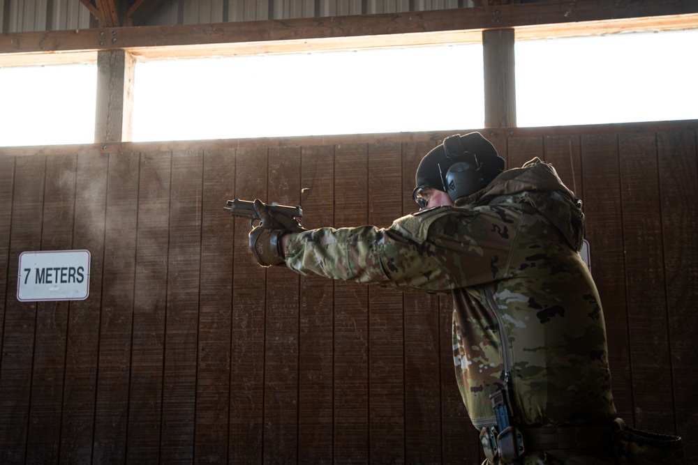 10th Mtn Div prepares for the U.S. Army Small Arms Competition: M17 Range