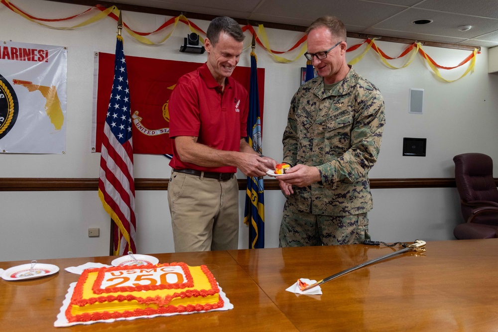 NETC Celebrates Marine Corps 250th Birthday