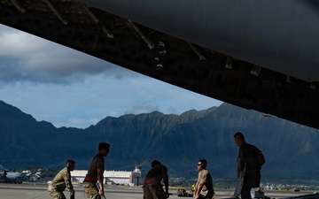 Total force Airmen sharpen agile combat employment skills during integrated combat turn at MCBH
