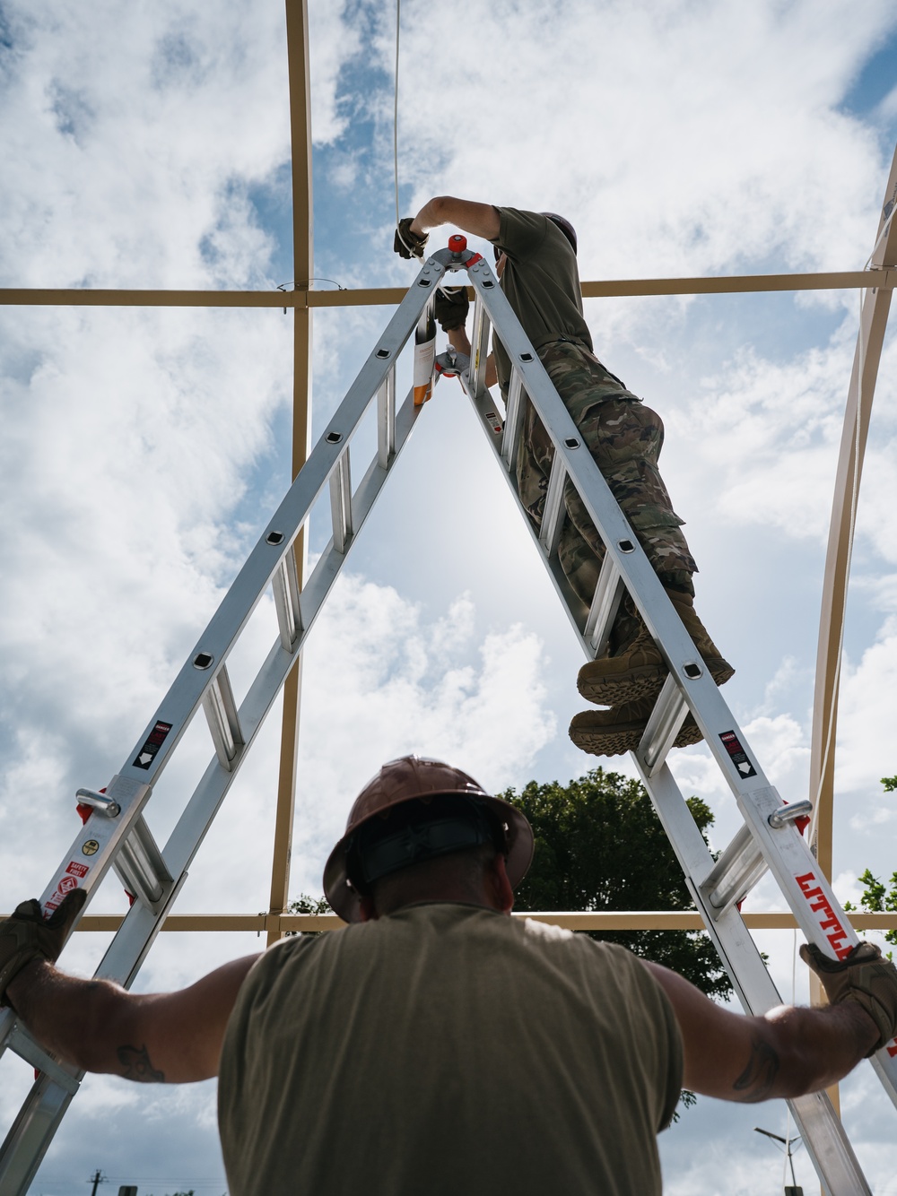 635th MMS build shelter systems in Puerto Rico