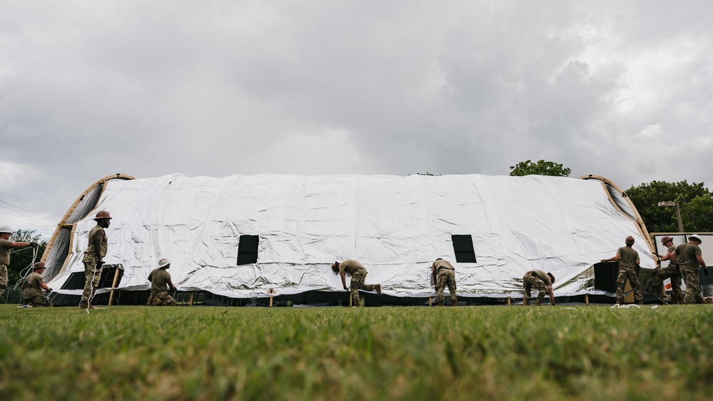 635th MMS build shelter systems in Puerto Rico