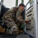 245th Combat Airfield Operations Squadron Airmen conduct field setup and teardown training at McEntire