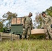 245th Combat Airfield Operations Squadron Airmen conduct field setup and teardown training at McEntire