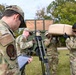 245th Combat Airfield Operations Squadron Airmen conduct field setup and teardown training at McEntire