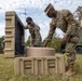 245th Combat Airfield Operations Squadron Airmen conduct field setup and teardown training at McEntire