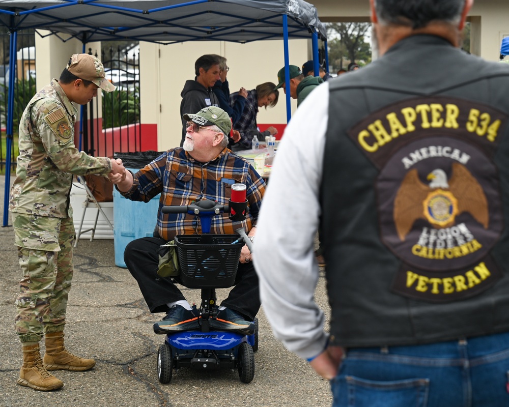 Vandenberg service members volunteer at the Santa Maria Veterans Stand Down event