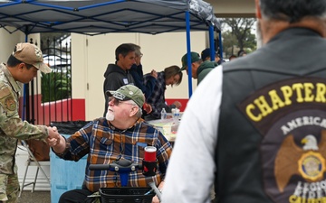 Vandenberg service members volunteer at the Santa Maria Veterans Stand Down event