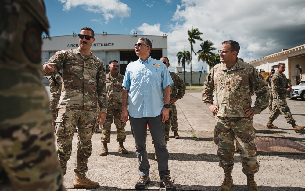 Adjutant General of Puerto Rico visits 346th AEW