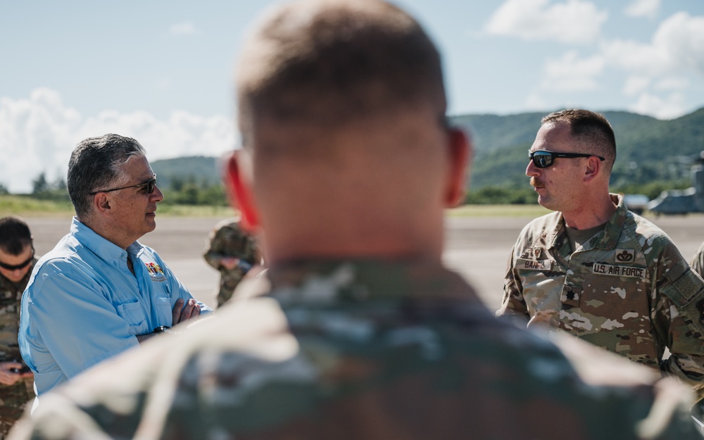 Adjutant General of Puerto Rico visits 346th AEW