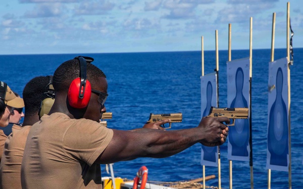 Live-Fire Exercise aboard USS Fort Lauderdale