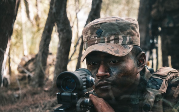 25th Infantry Division Conducts Dismounted Field Training
