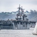 USS Essex Departs San Diego
