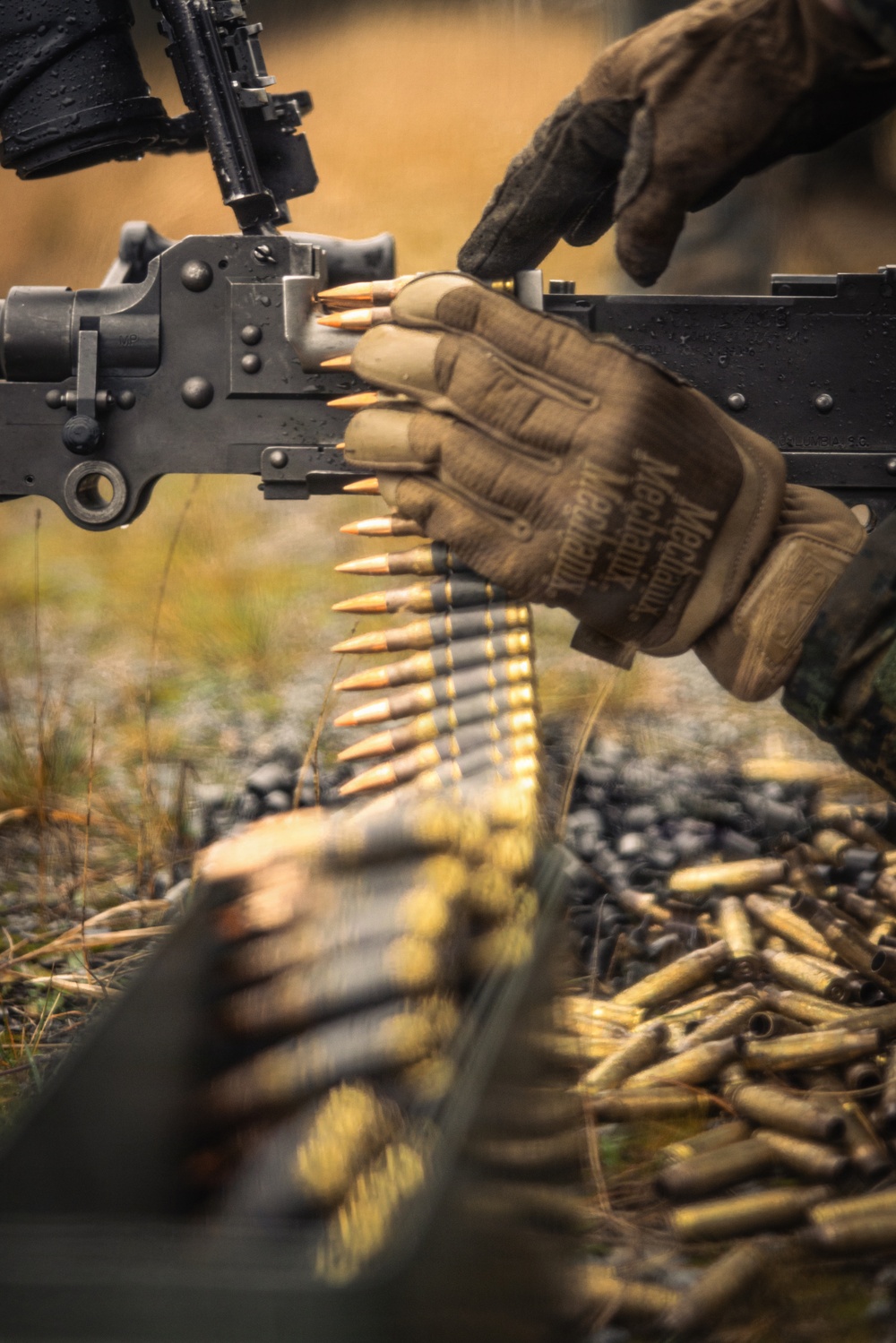 U.S. Marines conduct close-quarters battle qualification range in Finland