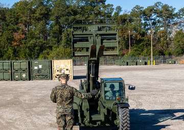 II MEF Marines receive transport cargo from WTI 1-26