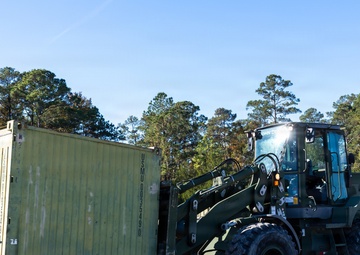 II MEF Marines receive transport cargo from WTI 1-26