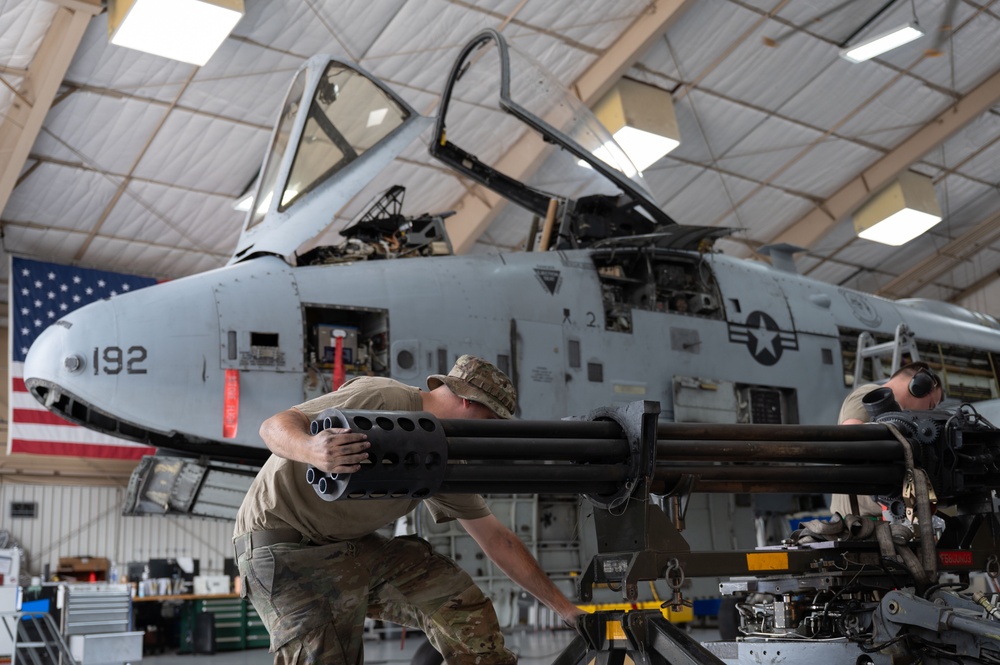 Phase Maintenance on an A-10C Thunderbolt II Part 2