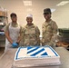 Dogface Soldiers decorate cakes