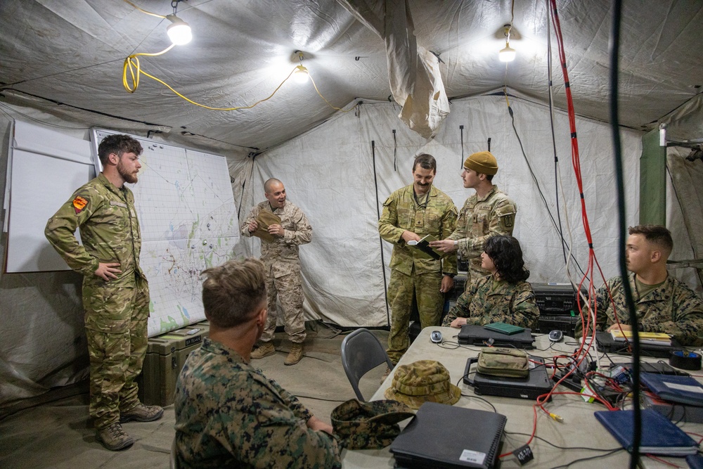 1st Radio Bn at Resolute Hunter