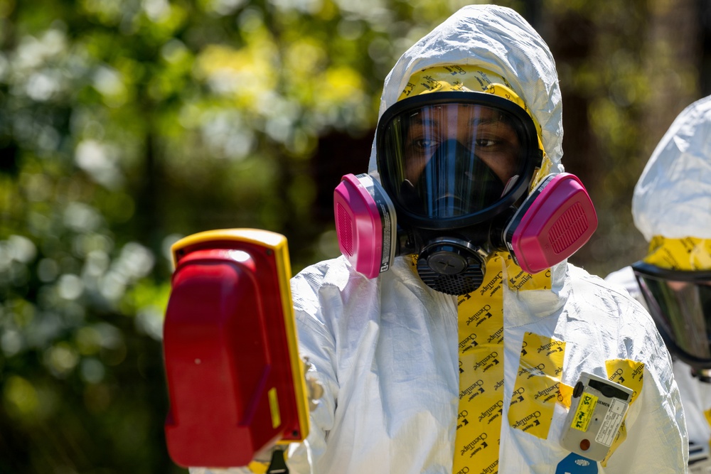 Barksdale's Bioenvironmental Engineering Flight conducts radiation calibration capstone