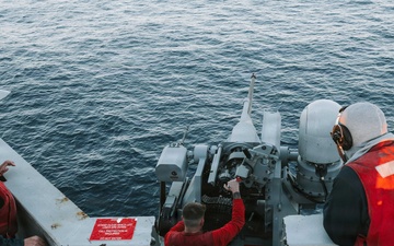 USS Theodore Roosevelt Live-Fire Exercise