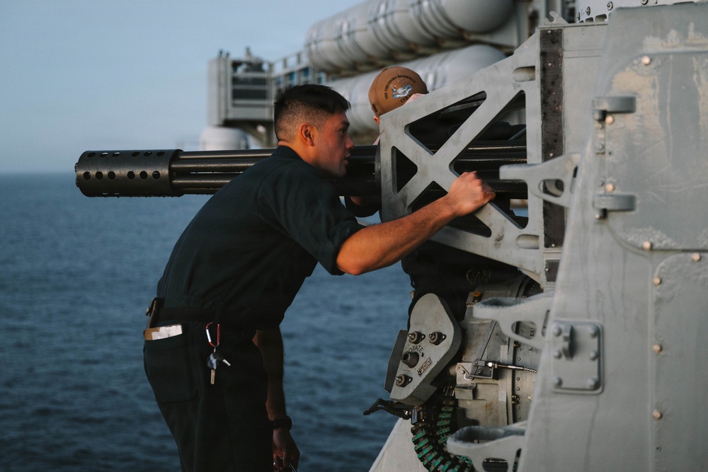 USS Theodore Roosevelt Live-Fire Exercise