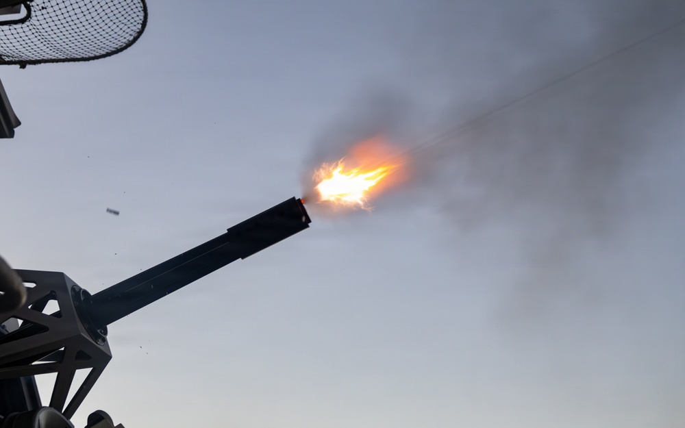 USS Theodore Roosevelt Live-Fire Exercise