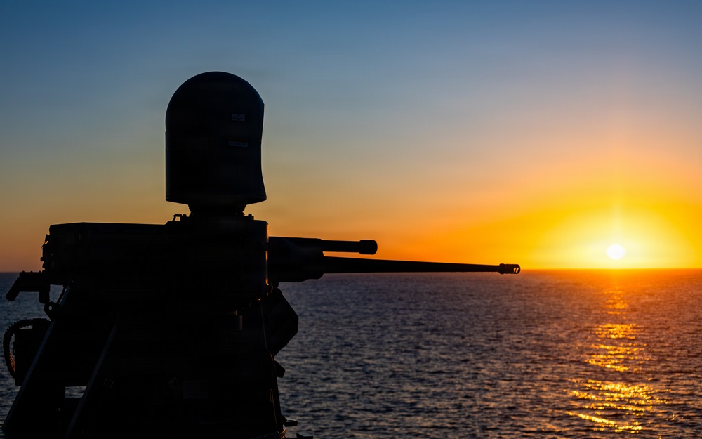 USS Theodore Roosevelt Live-Fire Exercise
