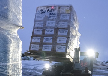 AKOM members prepare relief supplies for distribution during Operation Halong Response